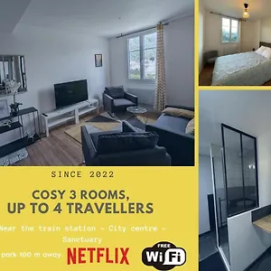 T2 Bis Cosy Proche Gare Apartamento